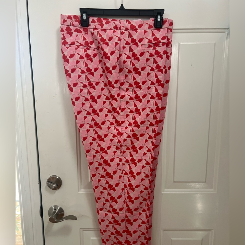 Talbots Chatham Slim Ankle Pants - Floral Jacquard